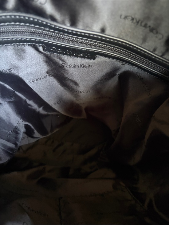 Calvin Klein Blue Drawstring Backpack Sport Nylon Mesh Bag main image 15